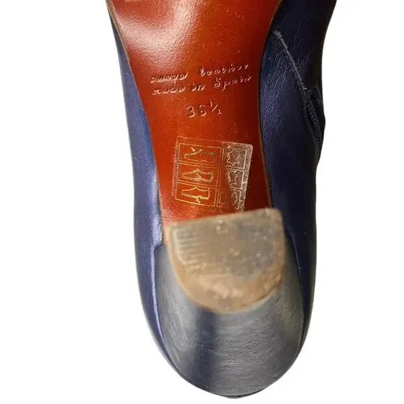 CHIE MIHARA VINTAGE GENUINE LEATHER BOOTS WOMEN'S SIZE 36.5 - Picture 11 of 11